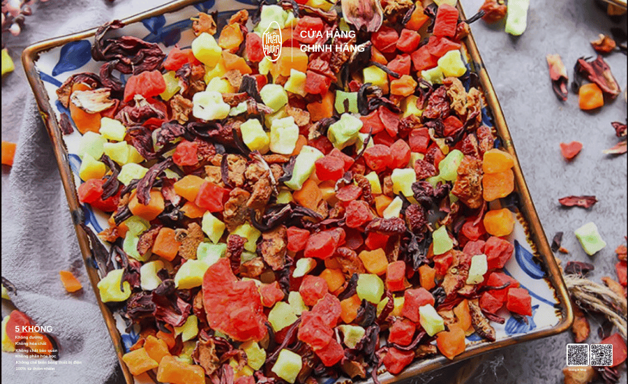 Hoa quả khô là sản phẩm tối ưu cho kinh doanh thực dưỡng hiện đại