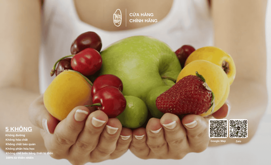 Sử dụng trái cây theo phương pháp thực dưỡng hiện đại được khuyến nghị dùng vừa đủ, ưu tiên loại giàu chất sơ