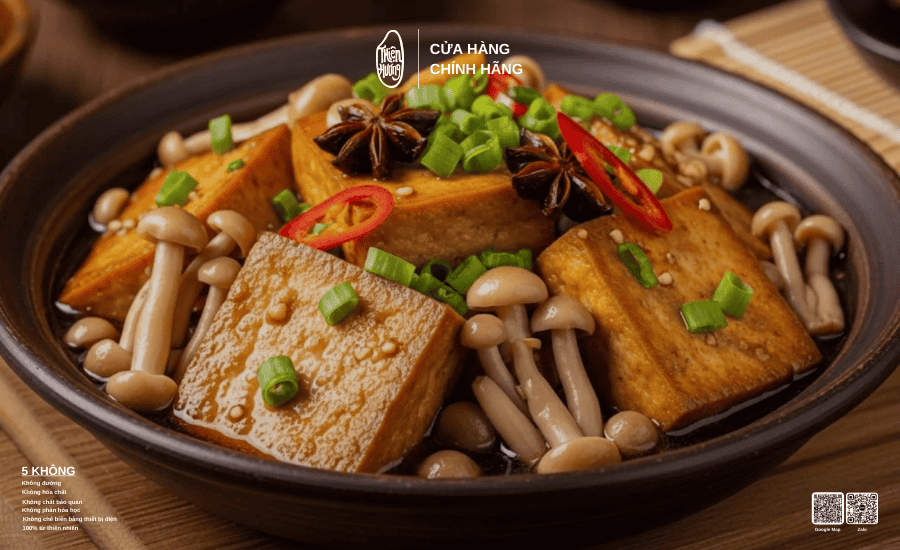 Đậu kho món ăn chứa nhiều chất dinh dưỡng bền vững