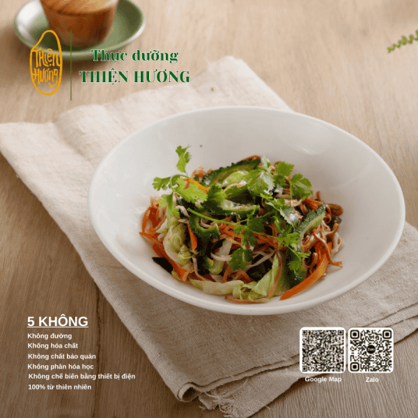 Mì xào khổ qua rong biển