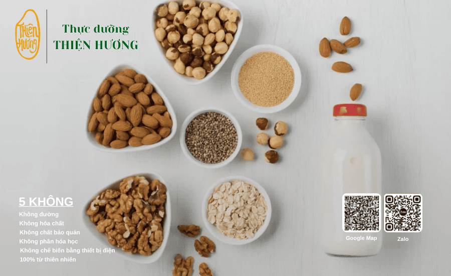 Có thể kết hợp mật ong giúp tăng hương vị sữa hạt nhưng vẫn đảm bảo chất dinh dưỡng có trong sữa