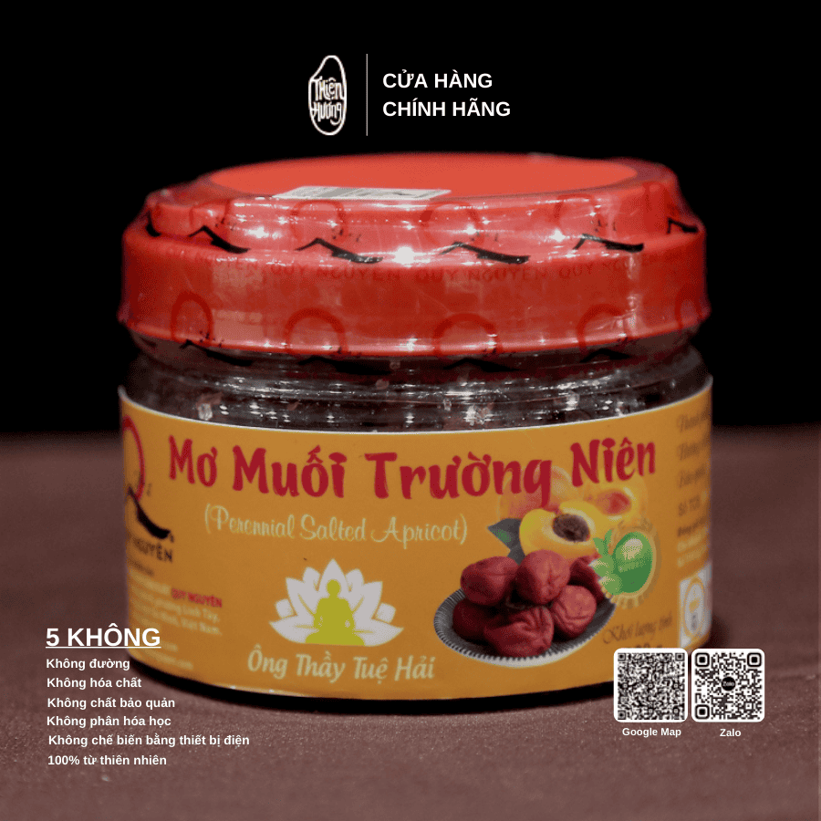 Sản phẩm mơ muối trường niên được Thực Dưỡng Thiện Hương tin dùng