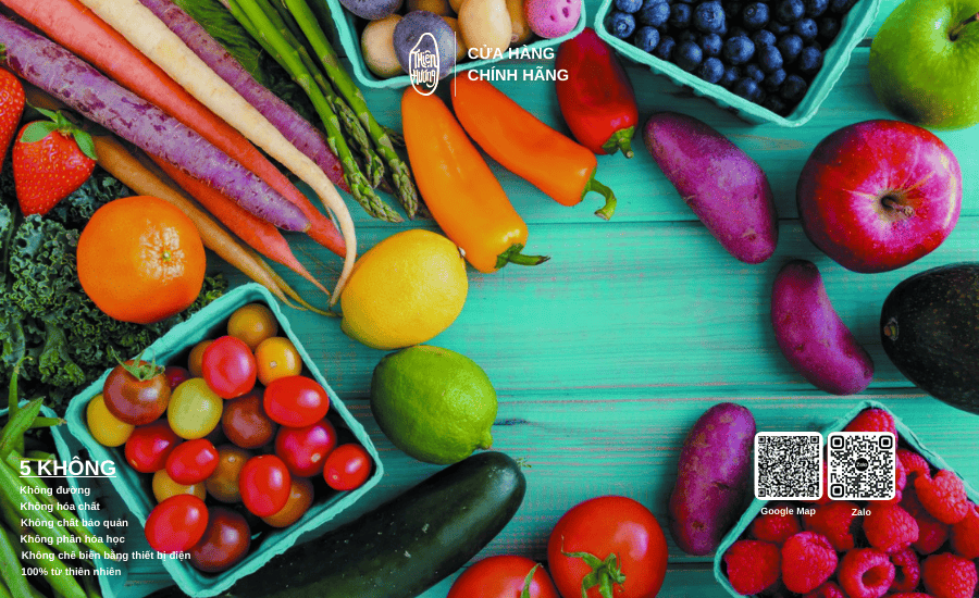 Rau, củ, quả đạt chuẩn cần đảm bảo có nguồn gốc xuất xứ rõ ràng, được nuôi trồng và bảo quản nghiêm ngặt theo chuẩn quốc tế