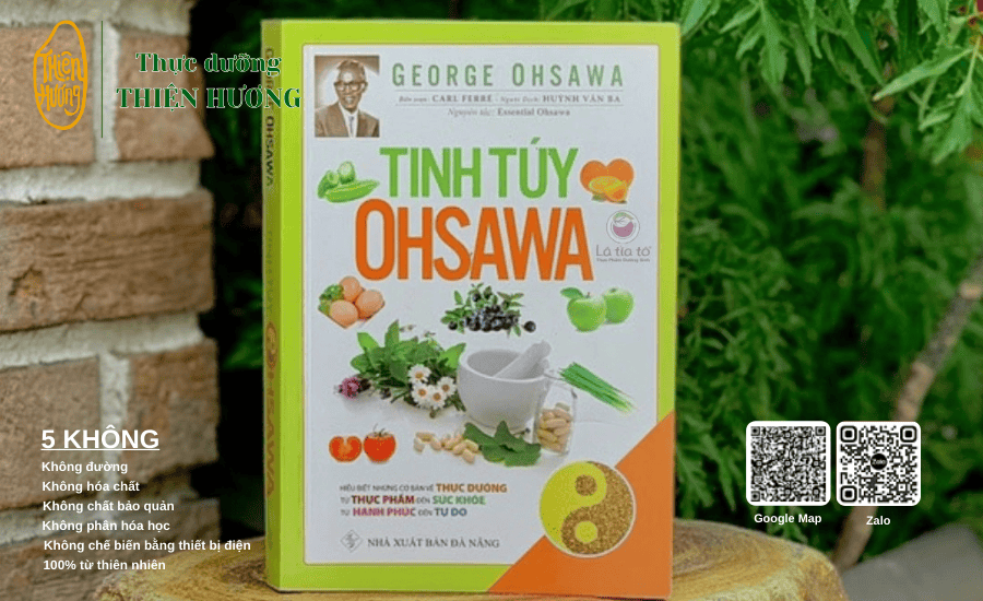 Sách thực dưỡng Ohsawa và kiến thức nền tảng cần nắm 3 Tĩnh Tĩnh Ohsawa là bản cô động những tư tưởng cốt lỗi về thực dưỡng của Ohsawa