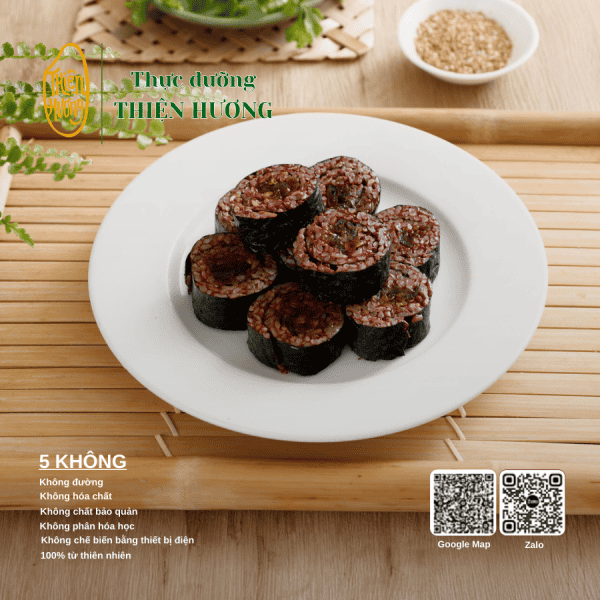 Sushi củ cải muối