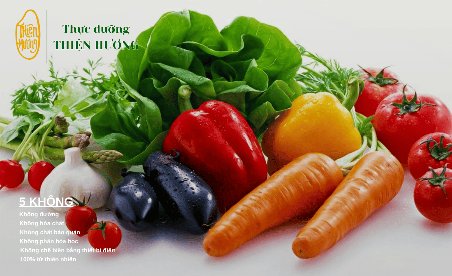 Rau củ tự nhiên chứa nhiều vitamin và khoáng chất tốt