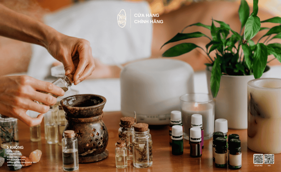 Tinh dầu có công dụng giúp thư giãn, giảm căng thẳng