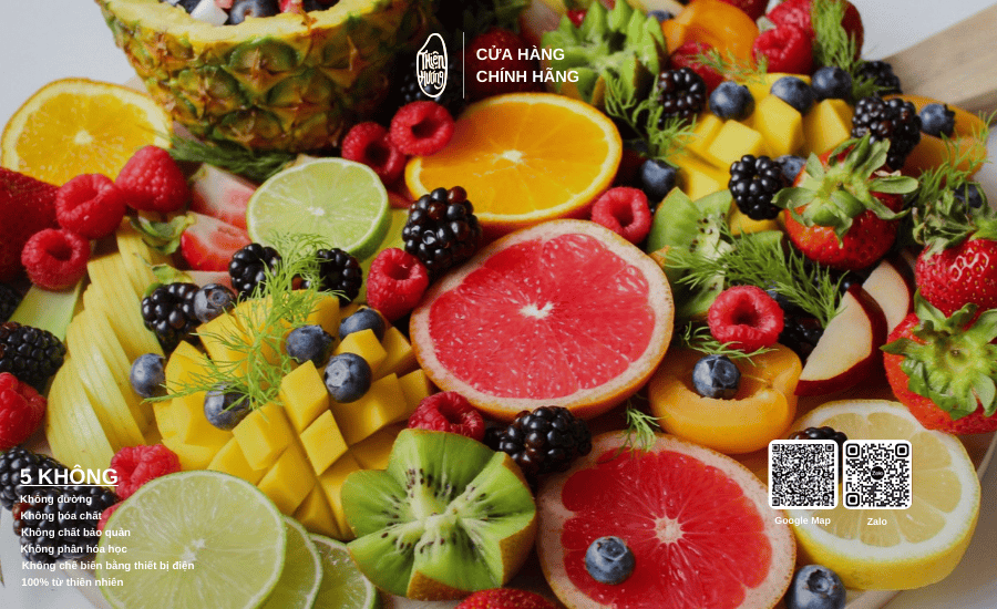 Trái cây là bí quyết dinh dưỡng trong thực dưỡng hiện đại