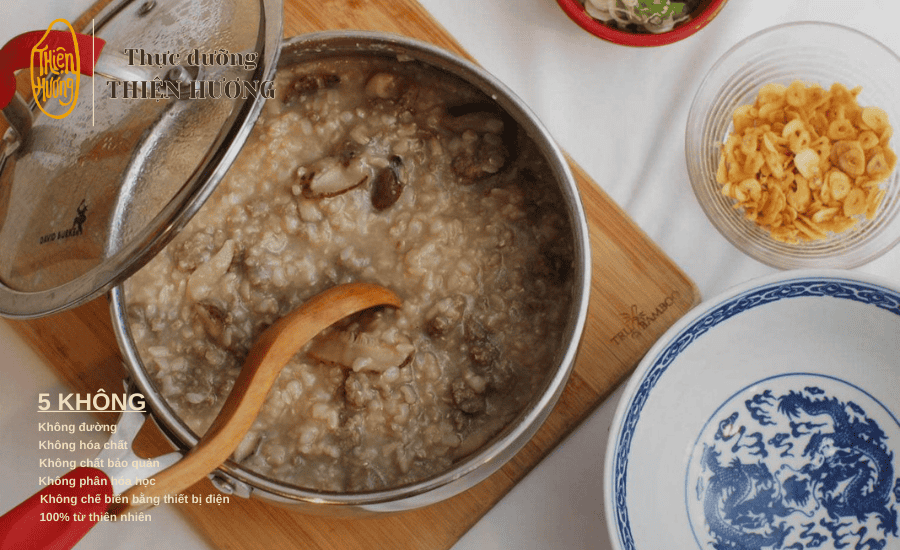 Công thức làm cháo thực dưỡng thơm ngon tại nhà 3 Quy trình nấu cháo thực dưỡng đơn giản nhưng cần thực hiện đúng quy chuẩn từng bước