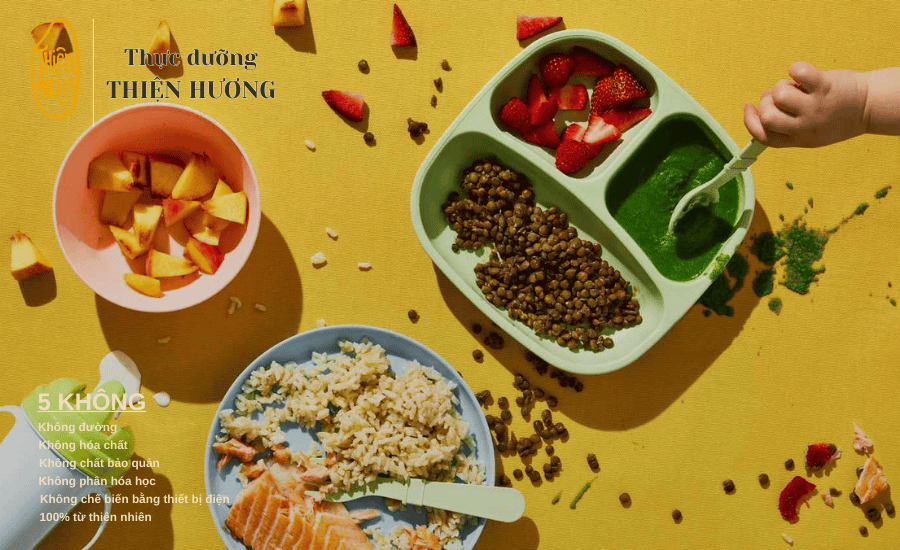 Thực đơn dinh dưỡng cho bé 17 tháng tuổi khoa học 2 Khẩu phần ăn của bé nên kết hợp đa dạng và đầy đủ các nhóm thức ăn