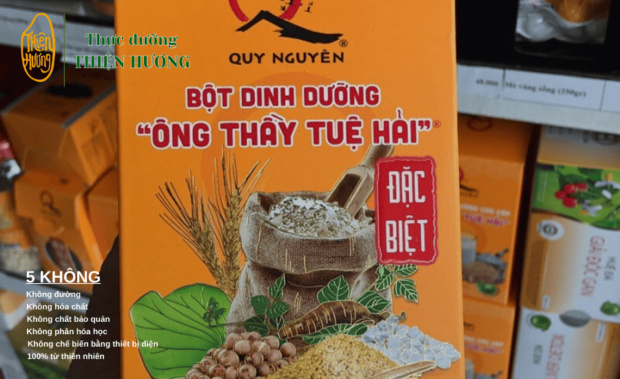Bột dinh dưỡng ông thầy Tuệ Hải là gì? Có tốt không? 3 Sử dụng bột thường xuyên giúp xây dựng thói quen ăn uống tự nhiên lành mạnh