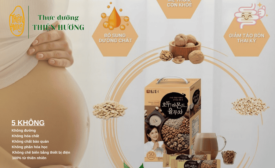 Sữa hạt ngũ cốc Hàn Quốc mang lại nhiều tác dụng tốt cho mẹ bầu