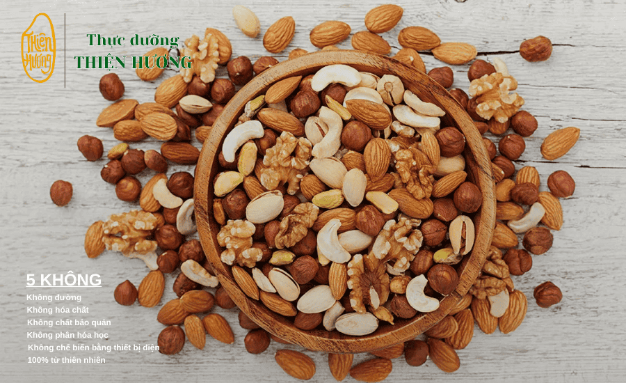 Nhóm hạt và chất béo lành mạnh