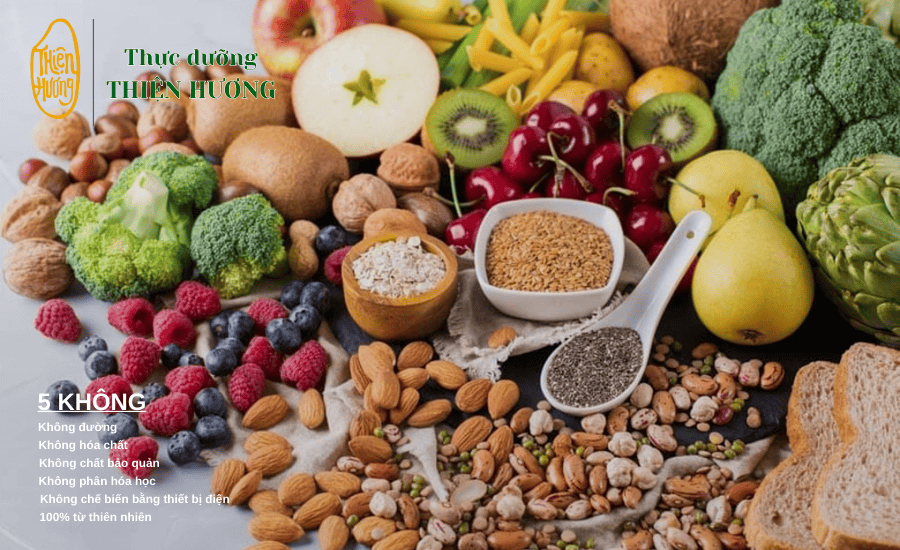 Chế độ thực dưỡng cho người ung thư khuyến nghị nên dùng thực phẩm tự nhiên, giàu chất xơ và ưu tiên nhóm chất béo tốt từ đạm thực vật 