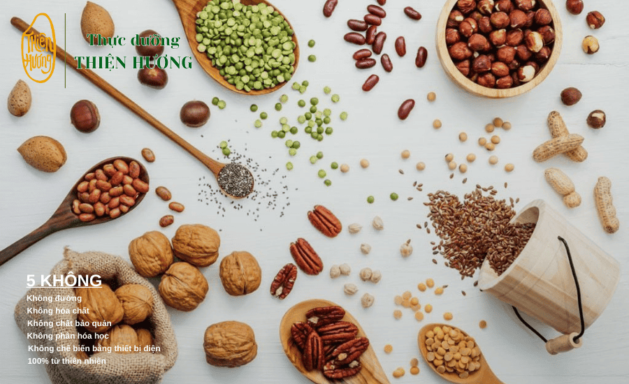 Sữa hạt Hàn Quốc chứa nhiều loại hạt tốt giàu dưỡng chất và vitamin có lợi cho cơ thể