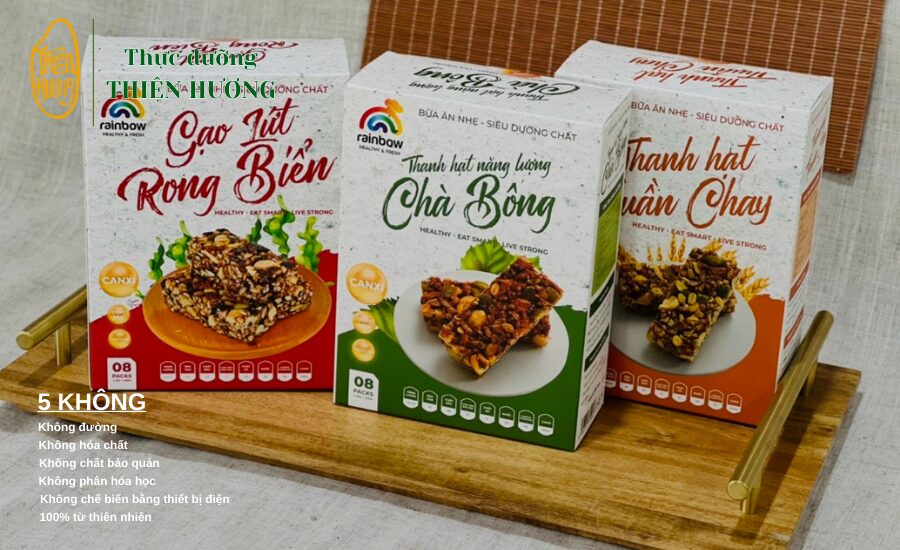 Thanh Gạo Lứt Dinh Dưỡng – Lựa Chọn Ăn Vặt Lành Mạnh Cho Sức Khỏe Hiện Đại 3 Các loại thanh bình lứt dinh dưỡng