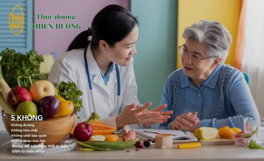 Thực Đơn Thực Dưỡng Cho Người Ung Thư Giúp Cải Thiện Vị Giác 1 Tham khảo ý kiến chuyên gia và đảm bảo chất lượng cần thiết trong mỗi bữa ăn