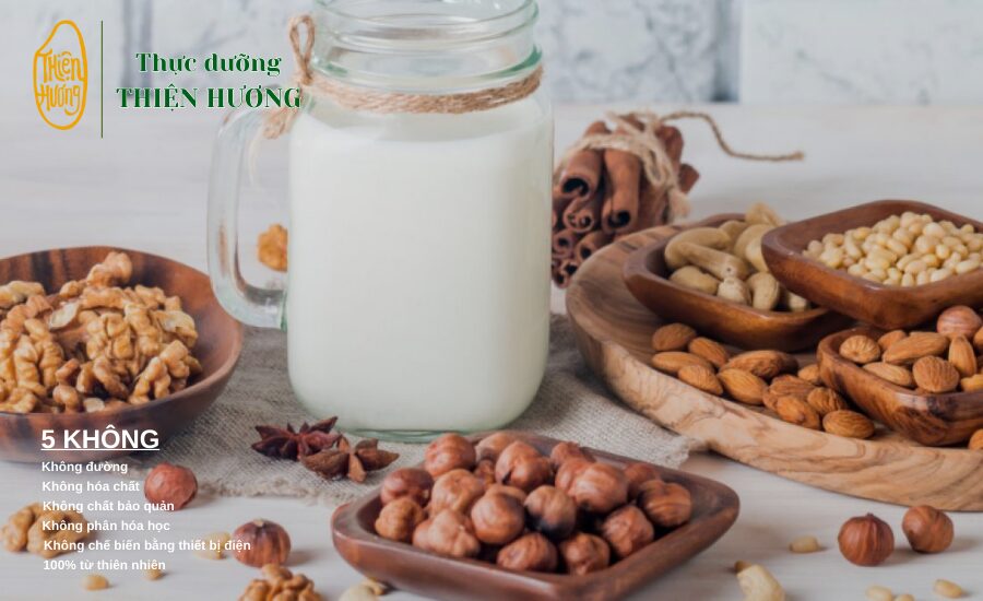 Thực Phẩm Dinh Dưỡng Thay Thế Bữa Ăn Hằng Ngày Tiện Lợi 4 Sữa thực sự nuôi dưỡng từ hạt