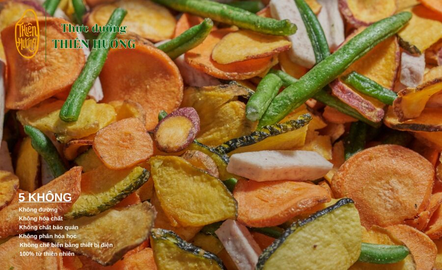 Vị ngọt thanh tự nhiên của hạt nêm thực dưỡng được tạo nên từ các loại rau của tươi sấy khô