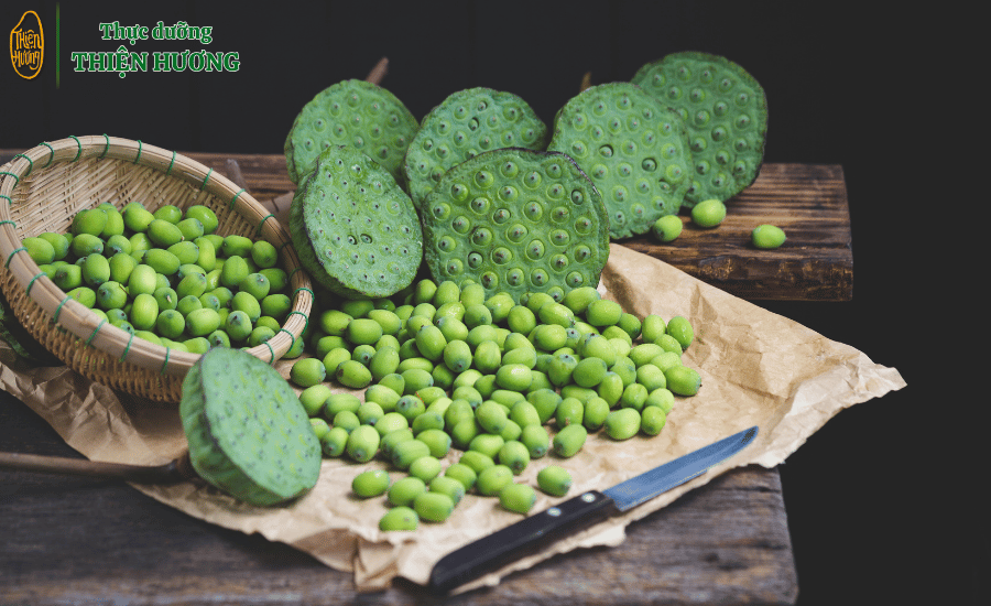 7 Lợi Ích Thành Phần Dinh Dưỡng Hạt Sen Đối Với Sức hỏe 2 Hạt sen còn được gọi là liên xúc, có vị trí, tính bình