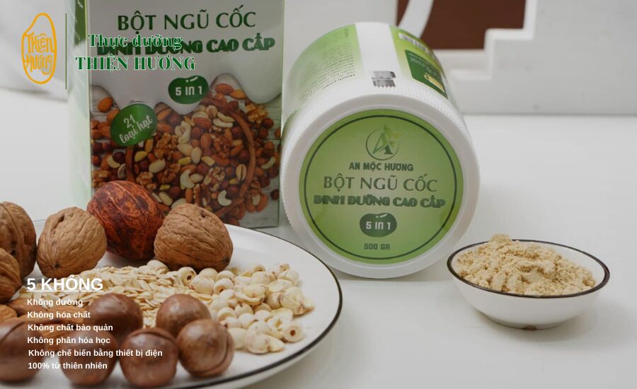 Top 8 Bột Ngũ Cốc Cho Người Gầy Giúp Tăng Cân Hiệu Quả 8 Ngũ cốc An Mộc Hương